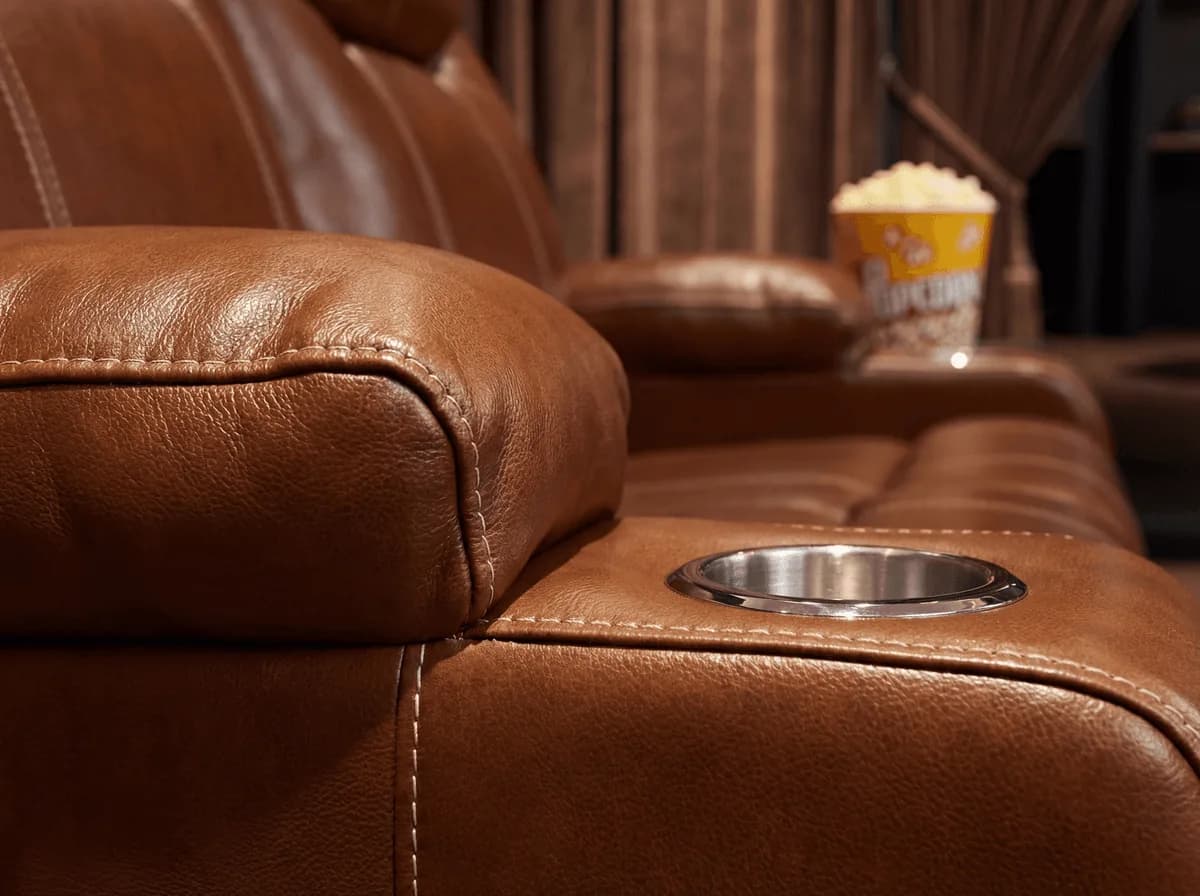 The Cinema Electric Recliner detail shot