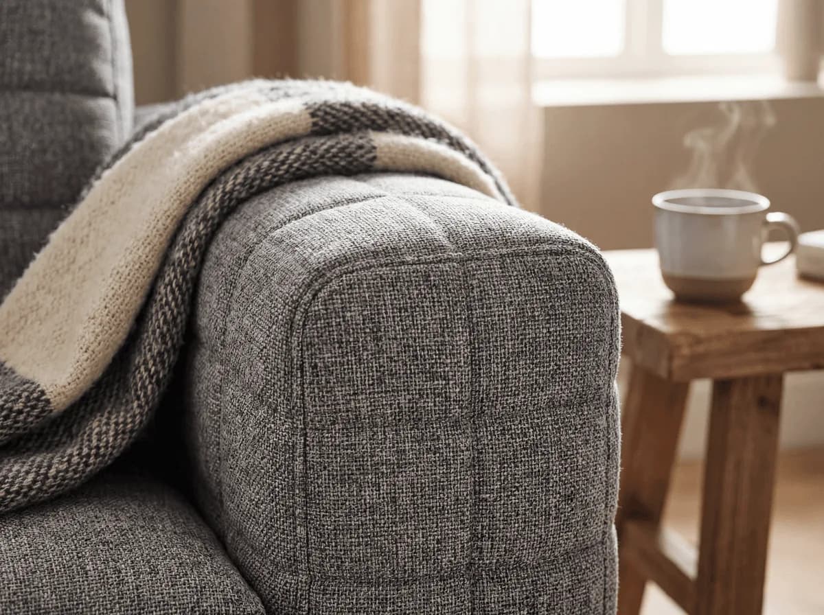 The Orka Corner Sofa detail shot